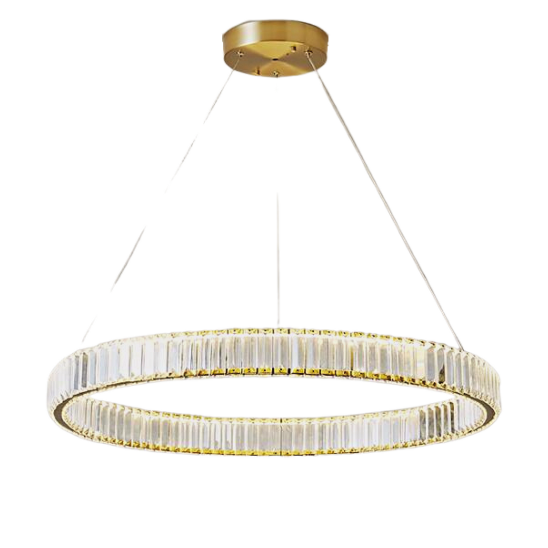 RING 60cm Guld Pendellampa