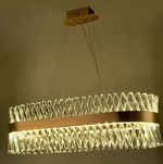 MONTE CARLO OVAL 100CM GULD