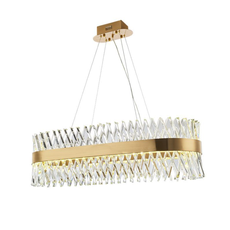 MONTE CARLO OVAL 100CM GULD